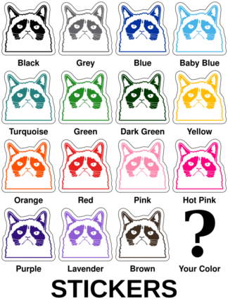 Grumpy Cat Stickers